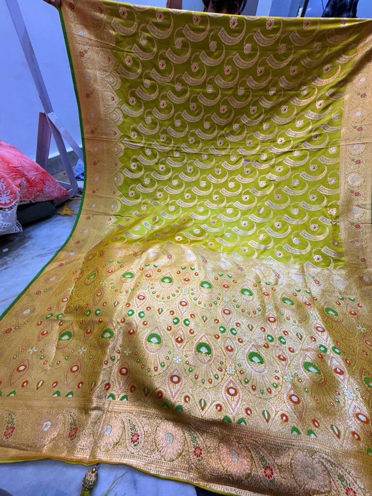 Most Premium Pure Kanjivaram Silk Sarees (Complete Saree With Blouse)