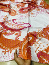 Cut Piece SALE- Premium Designer PRINTED FABRICS IN SALE - Cut SIZE (0.80) METER