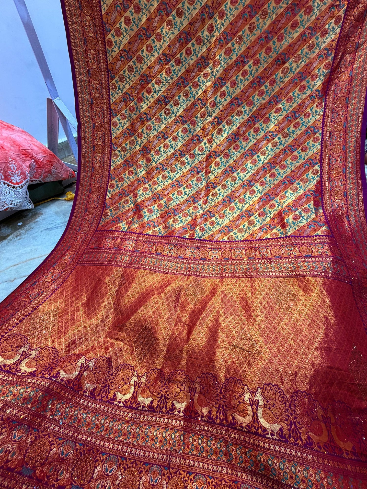 Most Premium Pure Kanjivaram Silk Sarees (Complete Saree With Blouse)