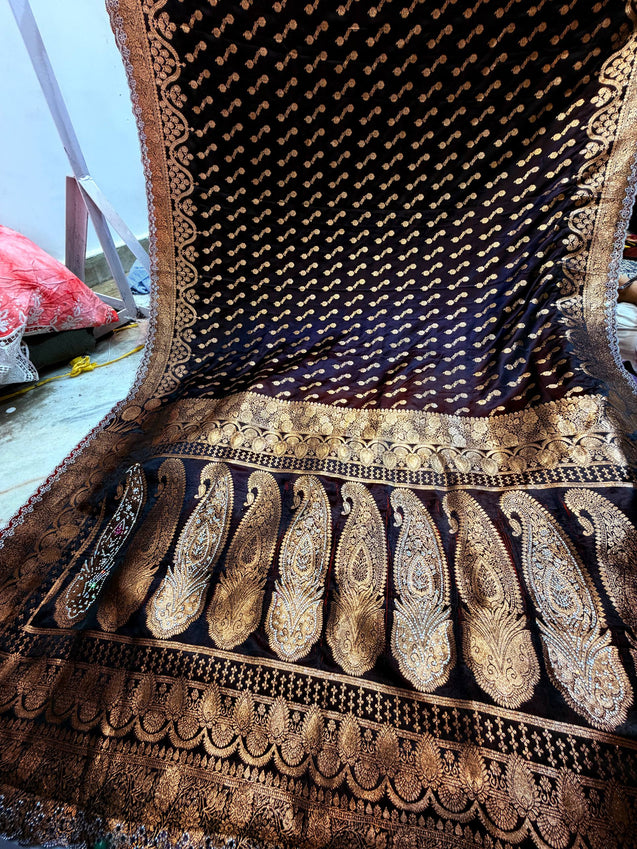 Most Premium Pure Kanjivaram Silk Sarees (Complete Saree With Blouse)