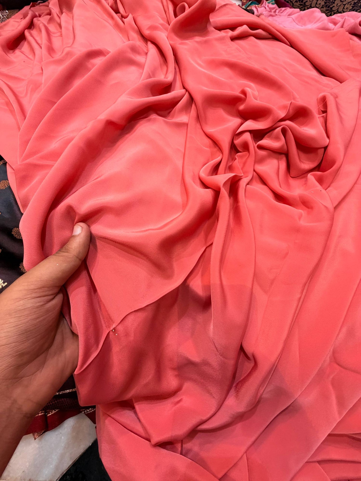 Most Premium Pure Natural Crepe FABRIC
