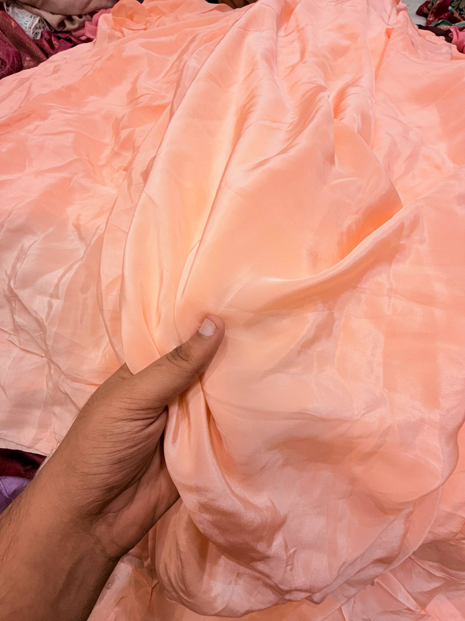 Most Premium Pure Natural Crepe FABRIC