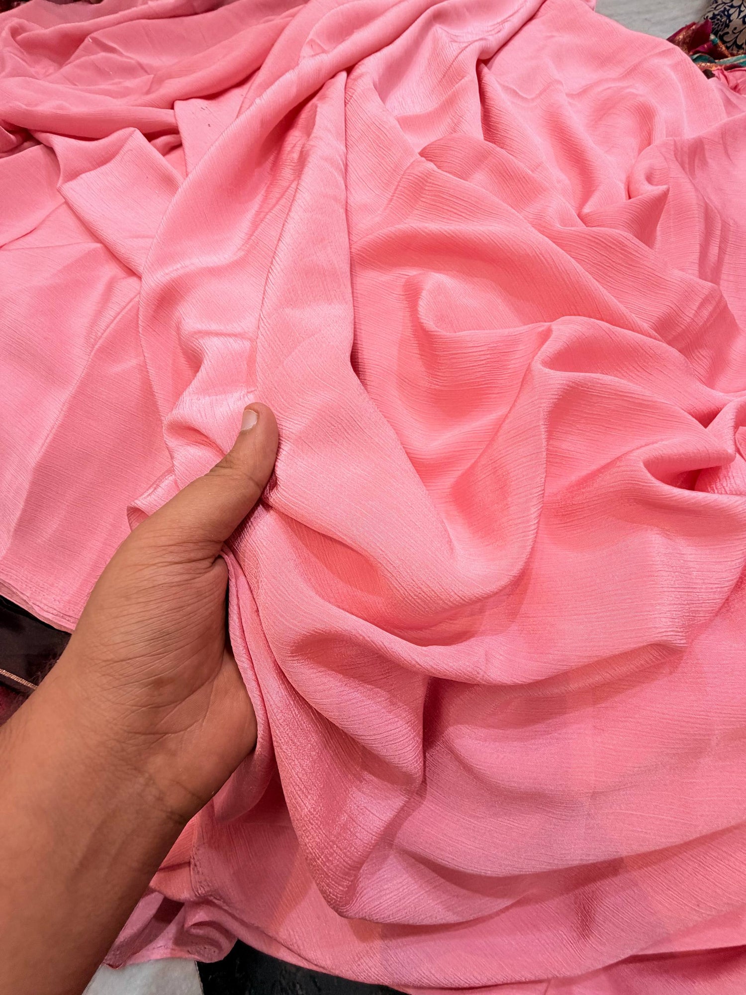 Most Premium Pure Natural Chinon Chiffon FABRIC