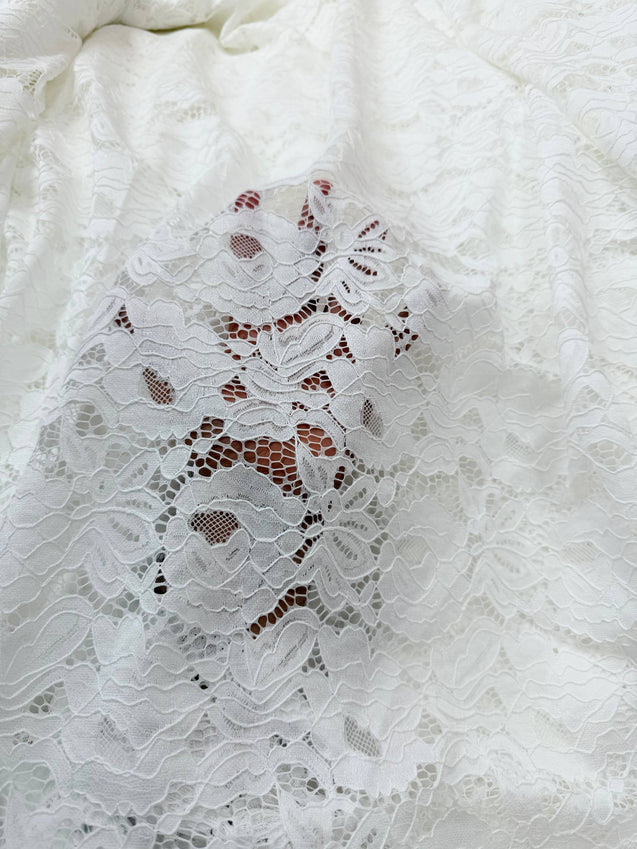 Most Premium Pure Imported Crosia FABRIC (Big WIDTH!!) (Dyeable Also)