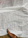 Cut Piece SALE- Premium Designer HAKUBA CHIKANKARI FABRICS IN SALE - Cut SIZE (1.50) METER
