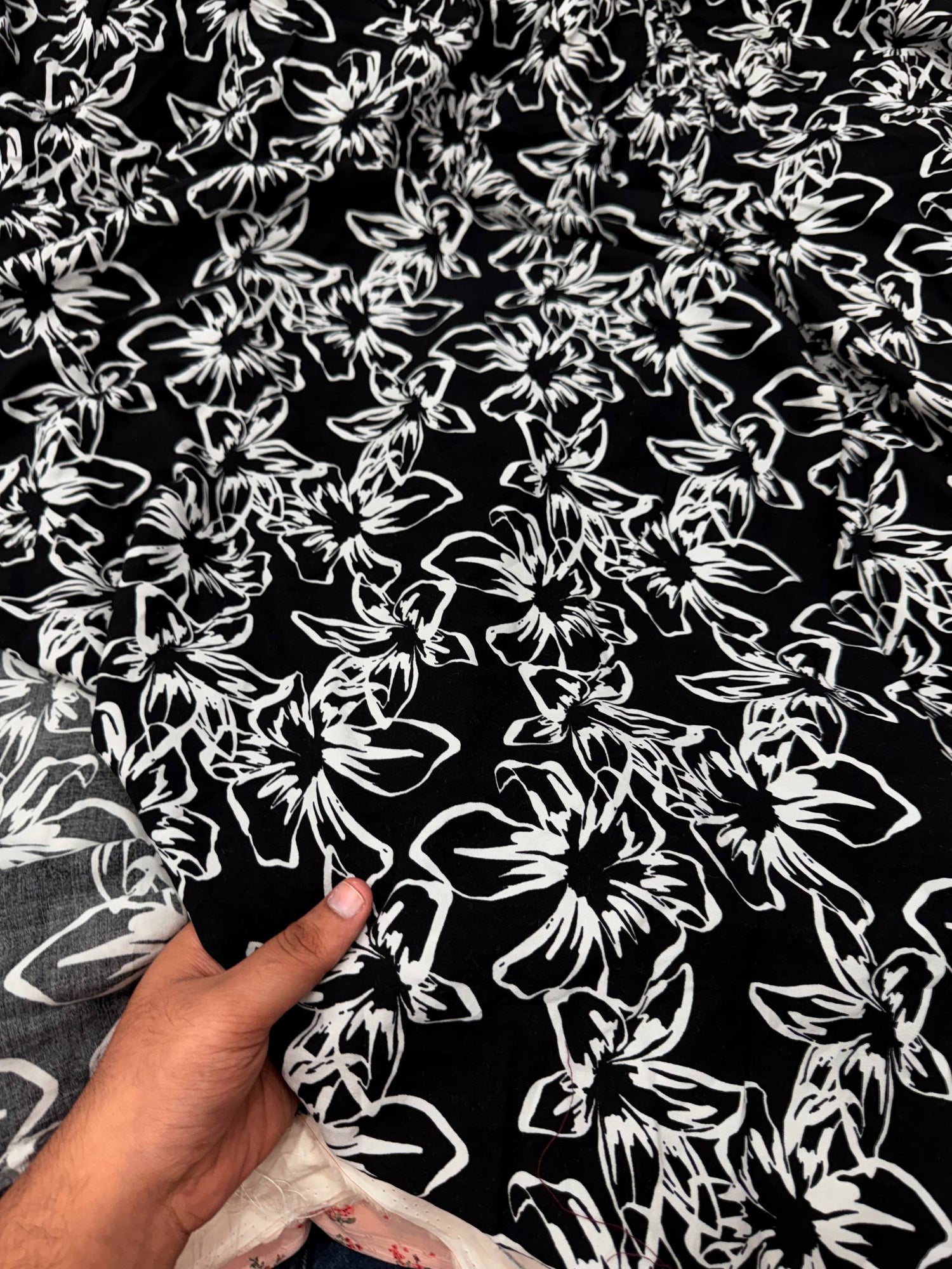 Most Premium Pure Modal Cotton FABRIC PRINTED (Big WIDTH!!)