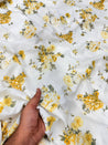 Most Premium BRANDED Pure LINEN Cotton PRINTED FABRIC (Big WIDTH!!)