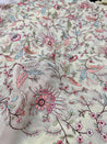 Most Premium Pure Georgette FINE EMBROIDERY
