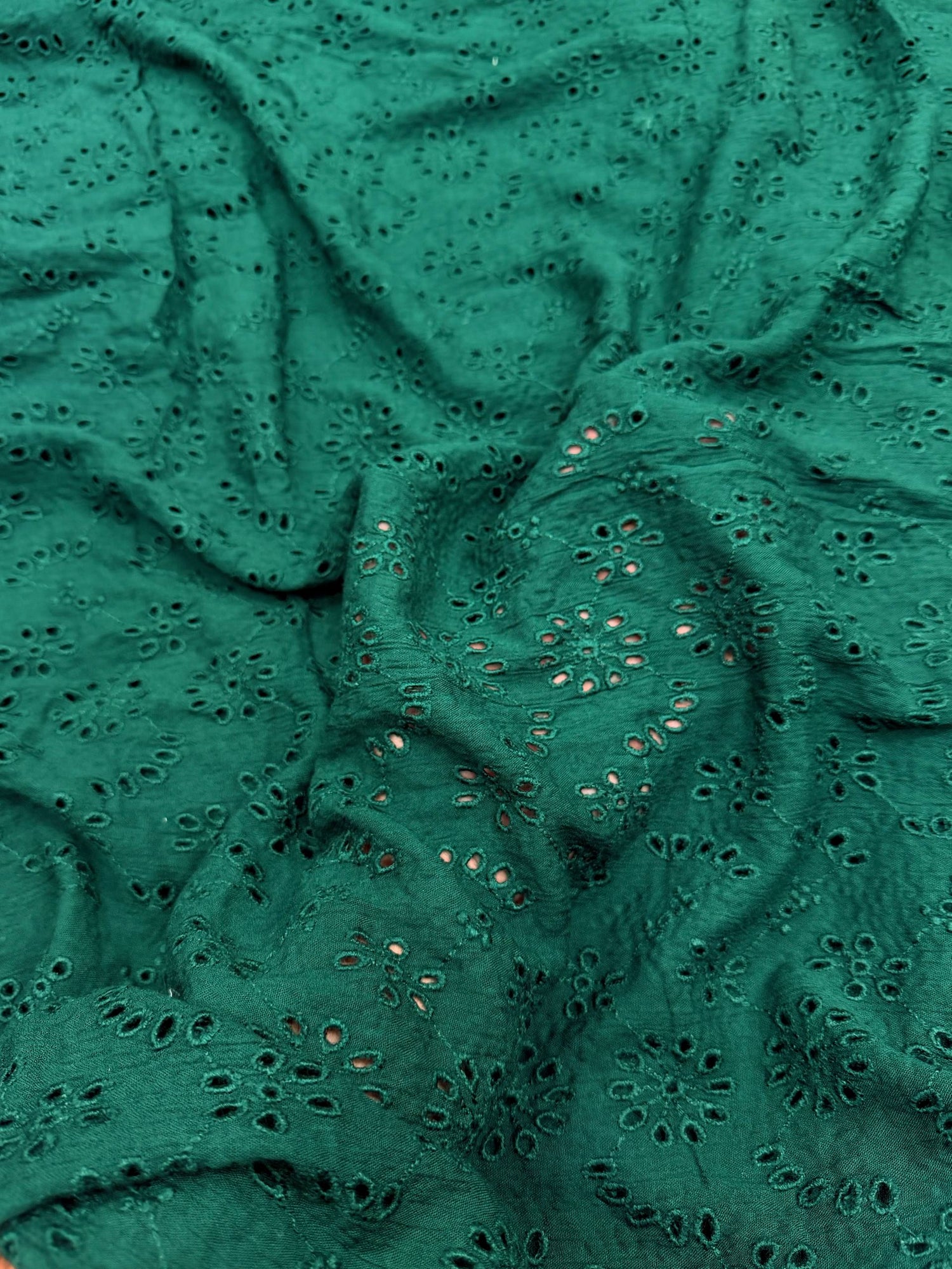 Most Premium Pure Cotton Hakuba Chikankari Fabric (Big WIDTH!!)