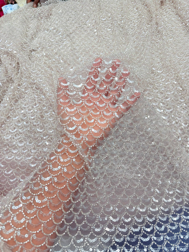 HANDWORK ❤️ Premium Imported Net Fabric
