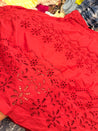 Most Premium Pure Cotton Hakuba Chikankari Fabric (Big WIDTH!!)