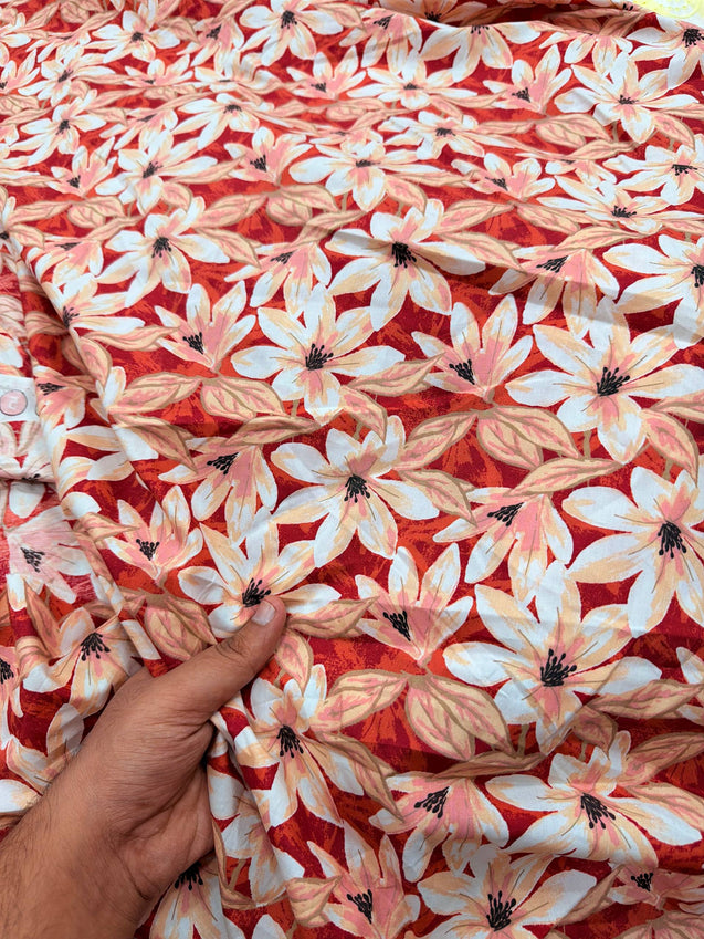 Most Premium Pure Modal Cotton FABRIC PRINTED (Big WIDTH!!)