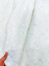 Premium Fine 3D Flower With Chikankari On Pure Cotton FABRIC (Big WIDTH!!) DYEABLE ALSO