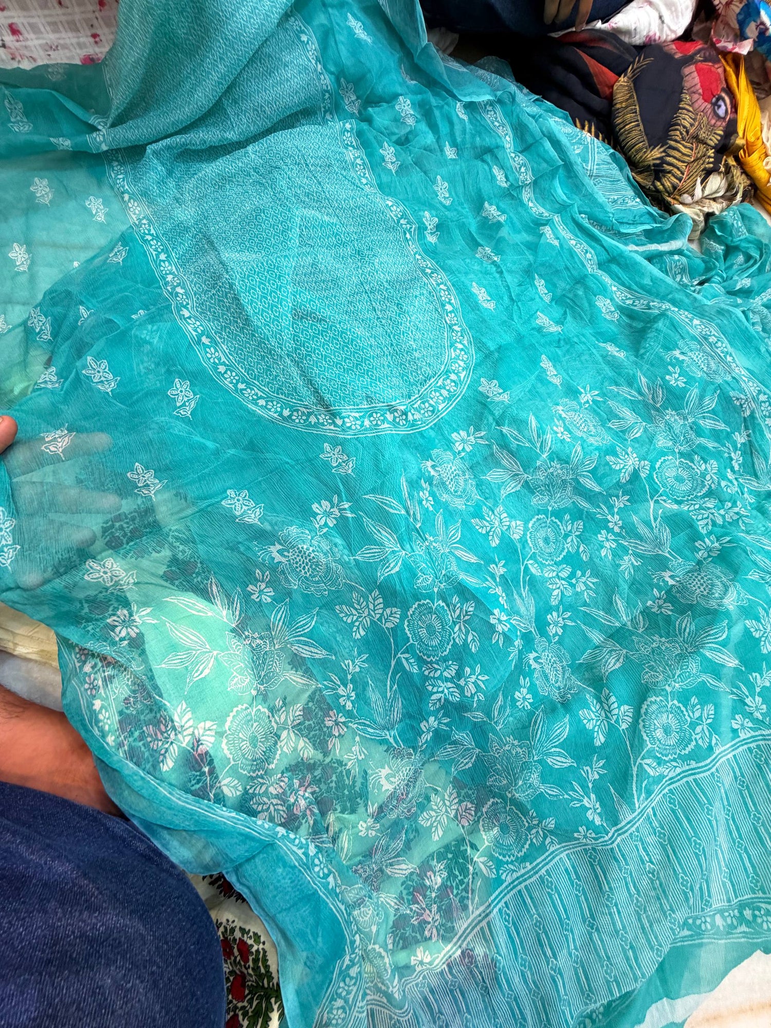 Most Premium Pure Chinon Chiffon Dupatta