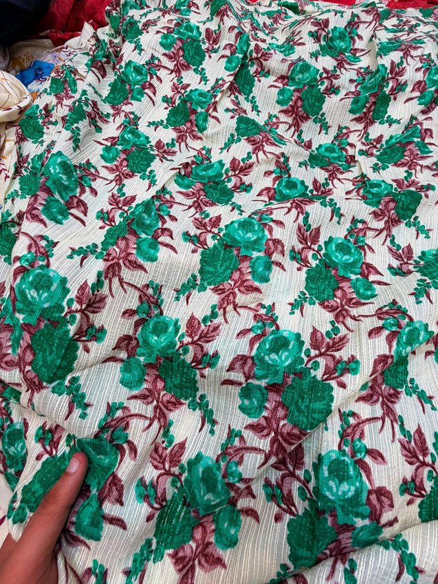 Most Premium Pure Modal Cotton SILK PRINTED FABRIC