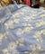 Most Premium Pure Fine Thread Embroidery On Stripes Cotton FABRIC (Big WIDTH!!)