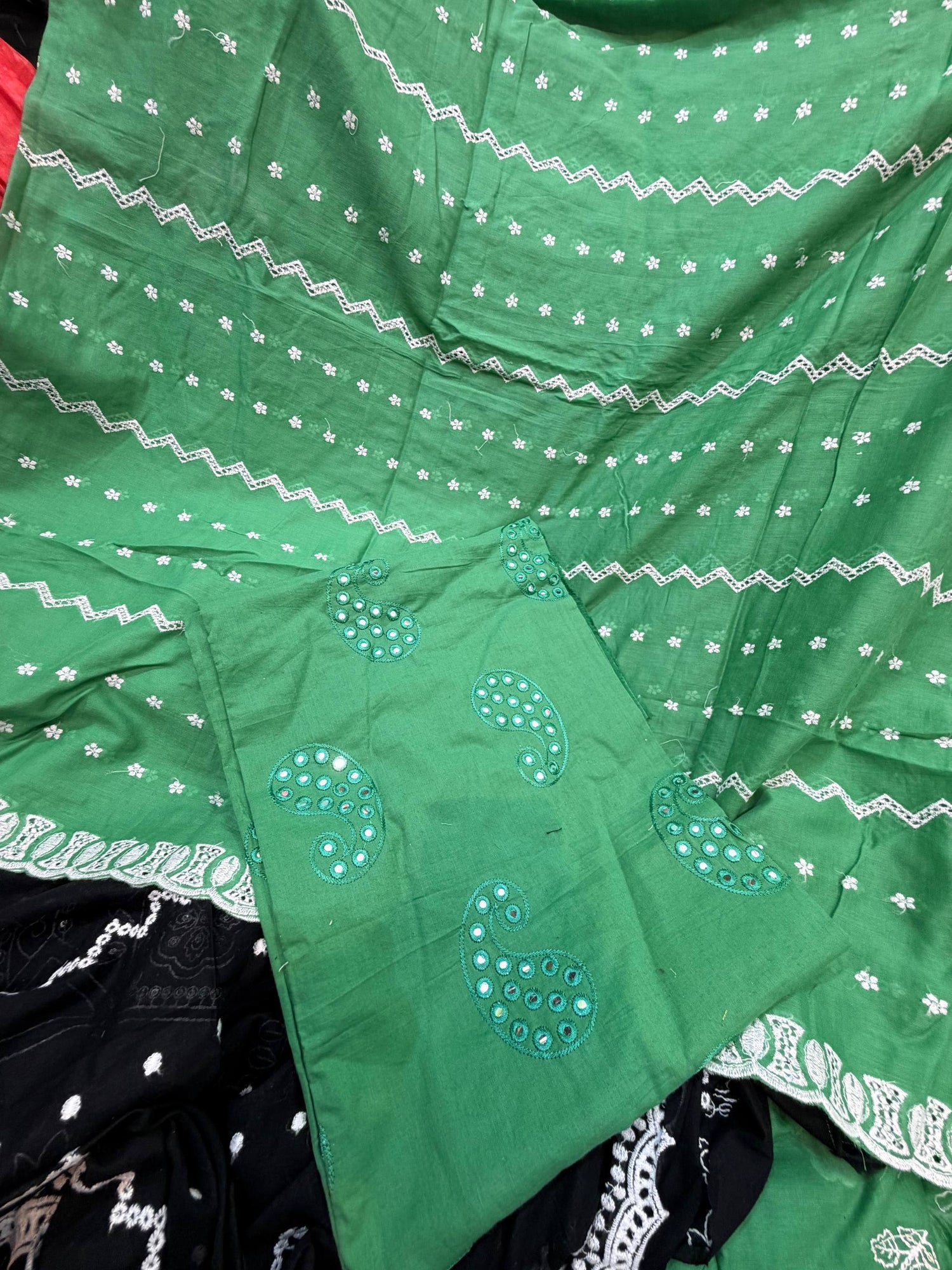 Most Premium Cotton Suit Collection (Complete Suit With Dupatta)