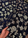 Most Premium Fine Zari Weaving On Pure Georgette FABRIC