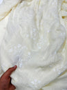 Most Premium Pure Cotton Hakuba Chikankari Fabric (Big WIDTH!!)