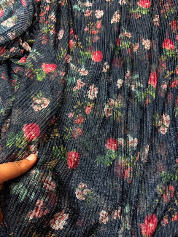Most Premium Imported Chunn Printed FABRIC Crushed (Big WIDTH!!)