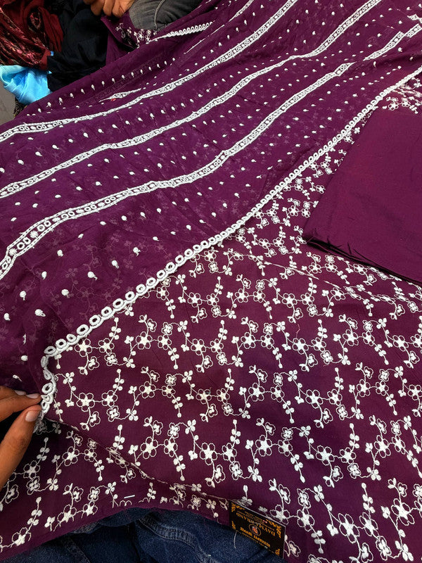 Most Premium Cotton Suit Collection (Complete Suit With Dupatta)