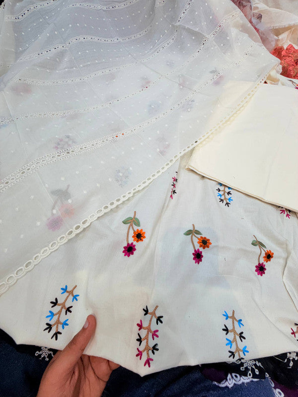 Most Premium Cotton Suit Collection (Complete Suit With Dupatta)