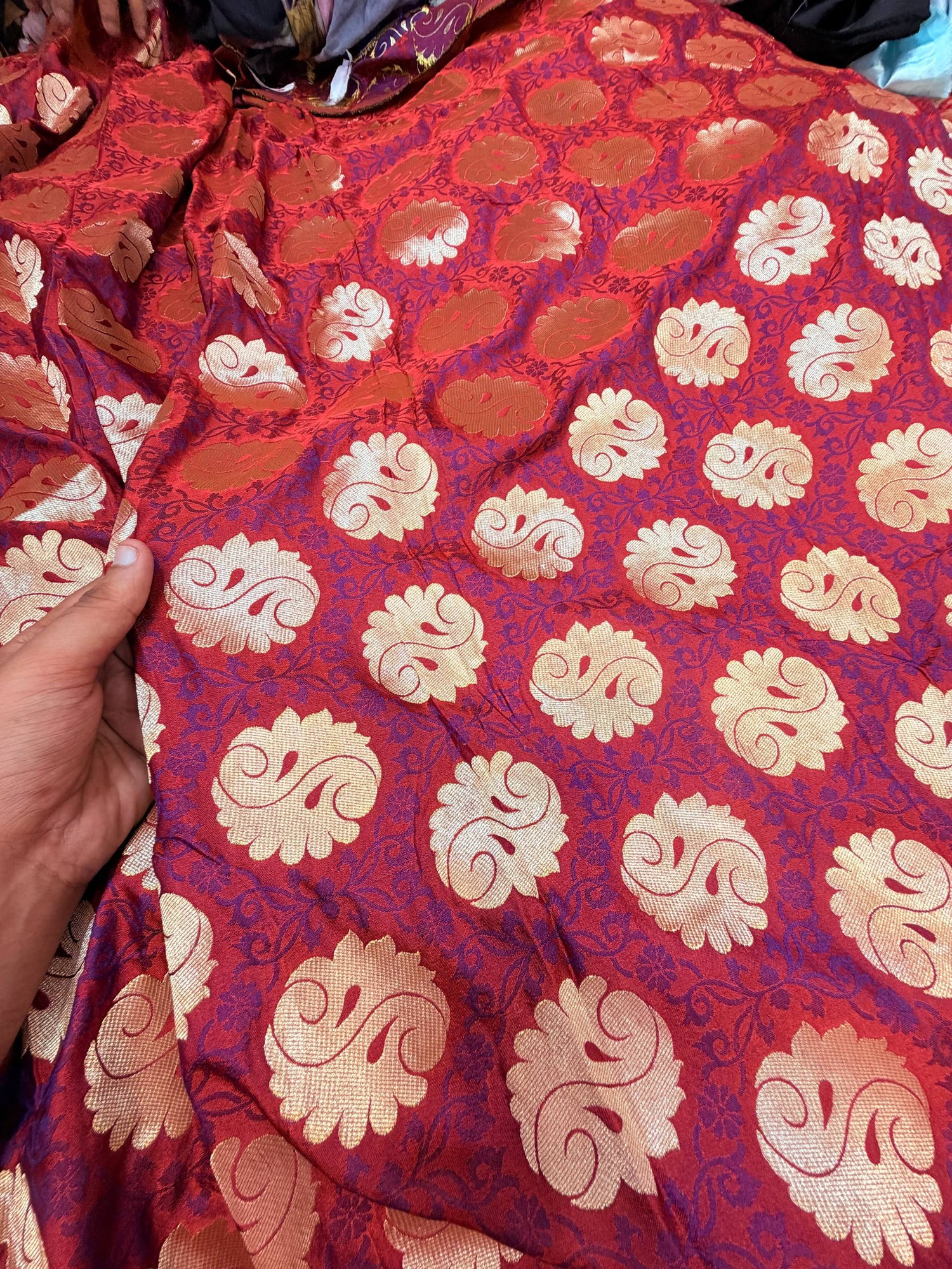 Most Premium Banarasi Silk Handloom FABRIC