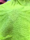 Most Premium Pure Cotton Hakuba Chikankari Fabric (Big WIDTH!!)