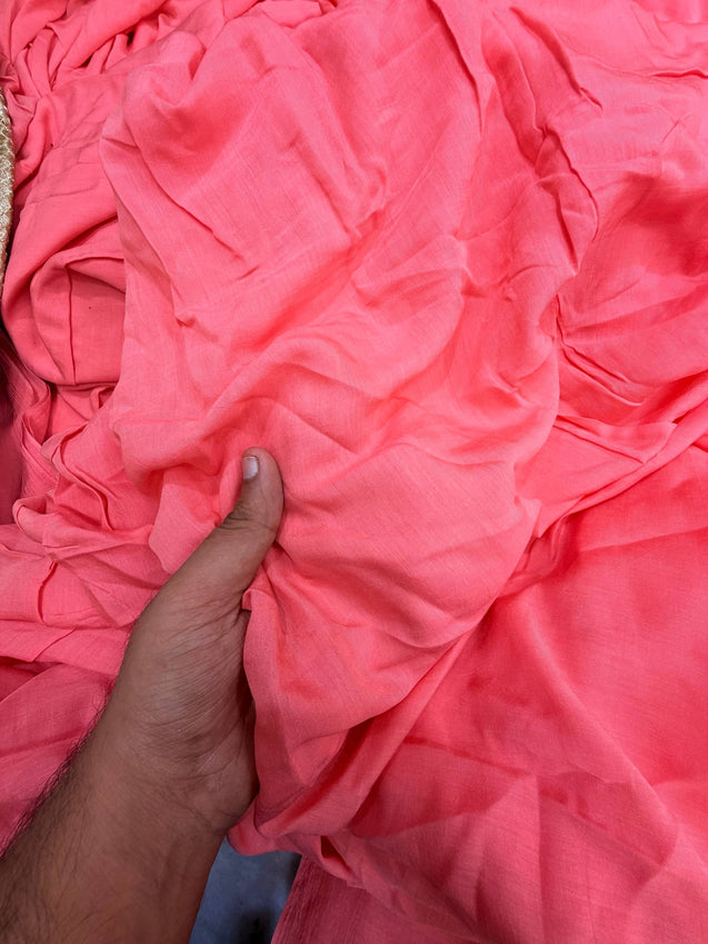 Most Premium Plain Muslin Cotton FABRIC