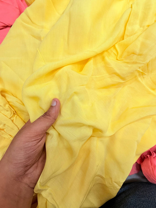 Most Premium Plain Muslin Cotton FABRIC