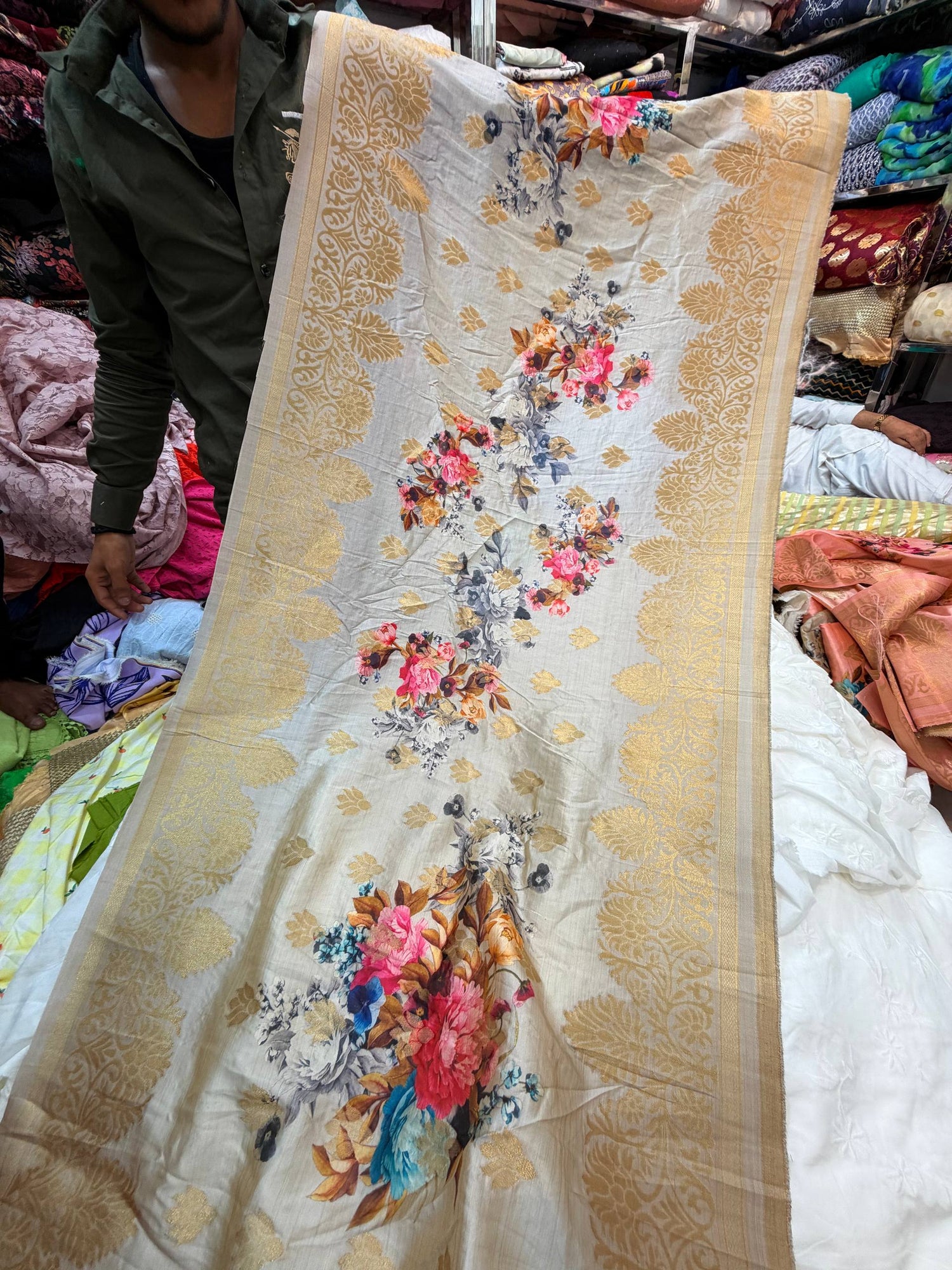 Most Premium Branded Pure Silk Dupatta