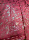 Most Premium Banarasi Silk With Fine Print FABRIC