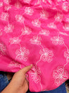 Most Premium Pure Cotton Hakuba Chikankari Fabric (Big WIDTH!!)