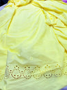Most Premium Pure Cotton Hakuba Chikankari Fabric (Big WIDTH!!)