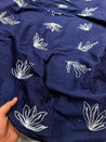Most Premium Pure Cotton Chikankari Fabric (Big WIDTH!!)