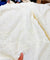 Premium Fine 3D Embroidery Chikankari On Pure Cotton FABRIC (Big WIDTH!!) - DYEABLE ALSO