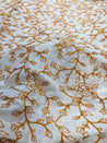 Most Premium Pure Cotton Chikankari Fabric (Big WIDTH!!)