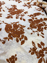Most Premium Pure Cotton Hakuba Chikankari Printed Fabric (Big WIDTH!!)