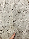 Cut Piece SALE- Premium Designer HAKUBA CHIKANKARI FABRICS IN SALE - Cut SIZE (2) METER