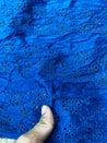 Cut Piece SALE- Premium Designer HAKUBA CHIKANKARI FABRICS IN SALE - Cut SIZE (2.70) METER