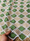 Cut Piece SALE- Premium Designer HAKUBA CHIKANKARI FABRICS IN SALE - Cut SIZE (2) METER