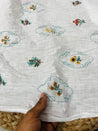 Cut Piece SALE- Premium Designer HAKUBA CHIKANKARI FABRICS IN SALE - Cut SIZE (3) METER
