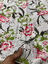 Cut Piece SALE- Premium Designer HAKUBA CHIKANKARI FABRICS IN SALE - Cut SIZE (5.70) METER