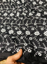 Cut Piece SALE- Premium Designer HAKUBA CHIKANKARI FABRICS IN SALE - Cut SIZE (2.90) METER