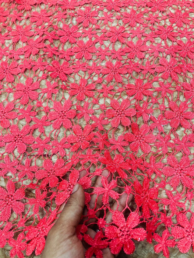 Cut Piece SALE- Premium Designer HAKUBA CHIKANKARI FABRICS IN SALE - Cut SIZE (1.25) METER