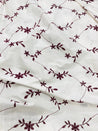 Most Premium Pure Fine Thread Embroidery Cotton FABRIC (Big WIDTH!!)