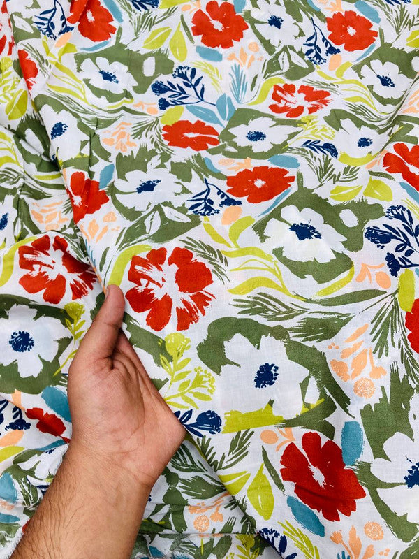 Most Premium BRANDED Pure Cotton PRINTED FABRIC (Big WIDTH!!)