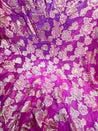 Most Premium Pure Georgette Fine Zari Weaving FABRIC (Big WIDTH!!)