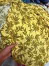 Most Premium BRANDED Pure Natural CREPE PRINTED FABRIC