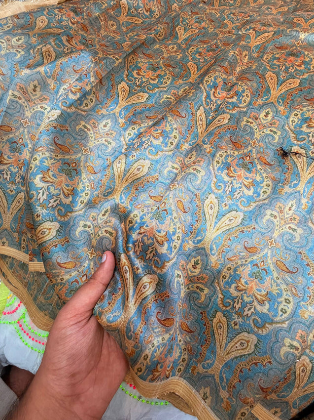 Premium Pure Printed SILK FABRIC (Big WIDTH!!)